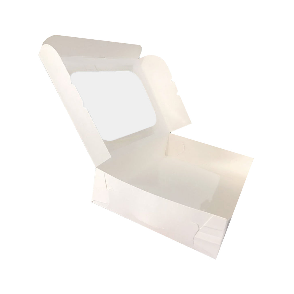 Caja para 6 Donas con Ventana | Paquete 50 Unidades