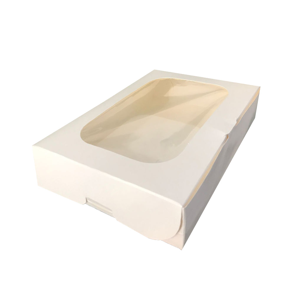 Caja para 6 Donas con Ventana | Paquete 50 Unidades