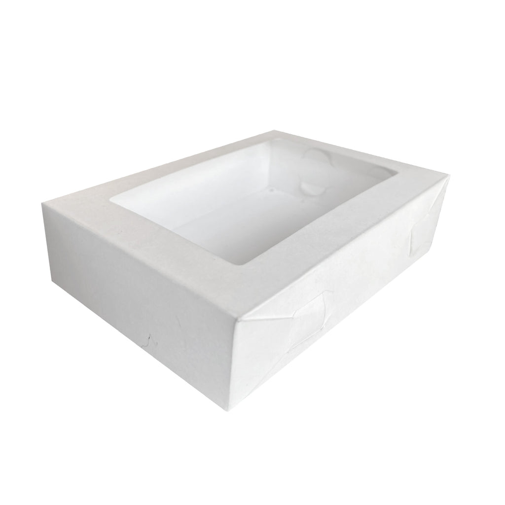 1 Caja Mexicana Chica 17.4x12x4.7 cm (50 Unidades) | Para Postres, Galletas y Charcutería