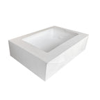 1 Caja Mexicana Chica 17.4x12x4.7 cm (50 Unidades) | Para Postres, Galletas y Charcutería