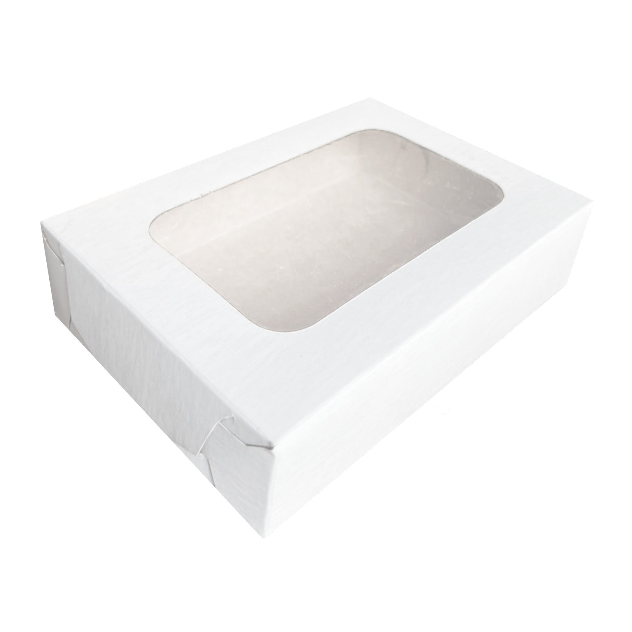 2 Caja Mexicana Mediana 19.6x13.6x4.7 cm (50 Unidades) | Para Postres, Galletas y Charcutería