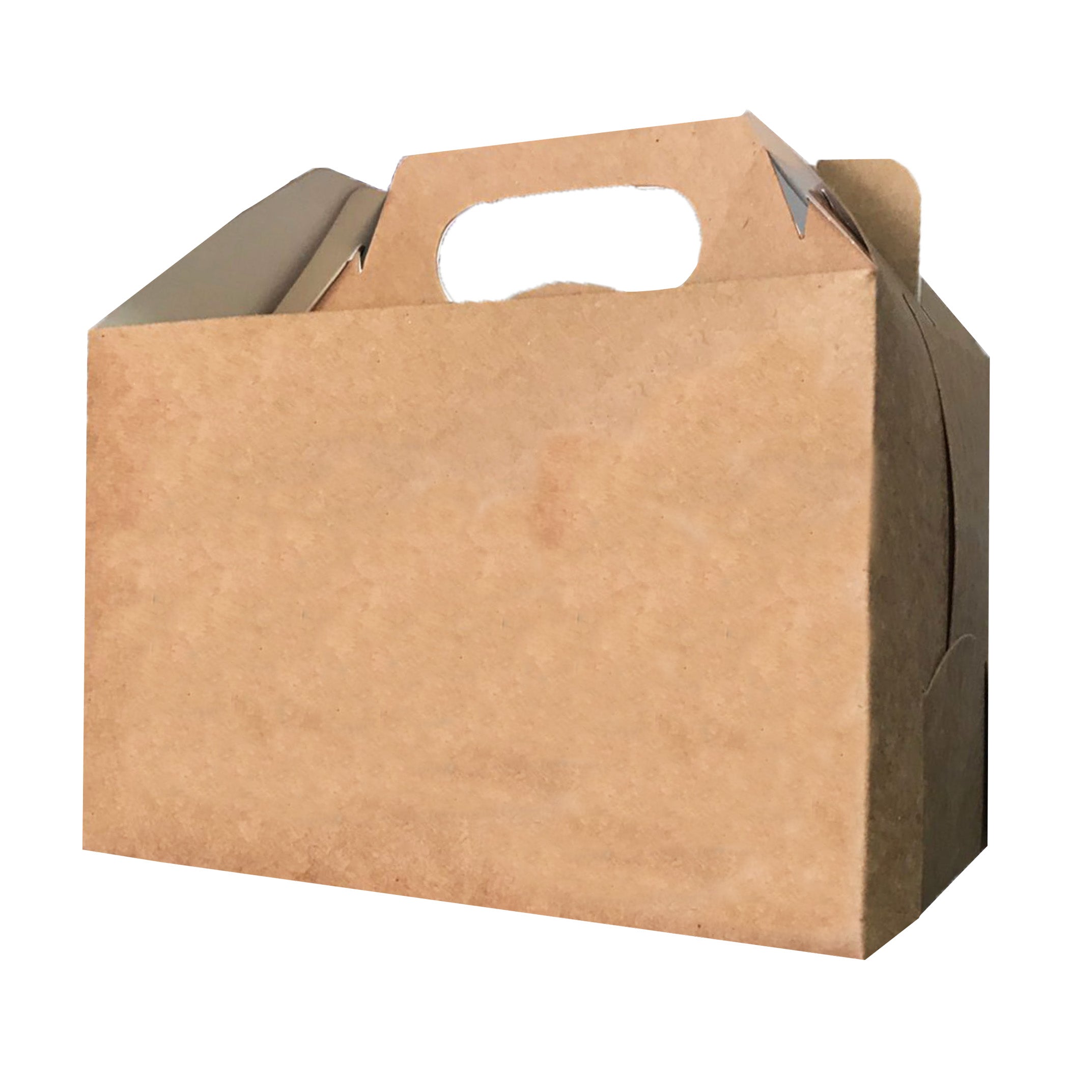 Lonchera Grande de Cartón 18x12x12 cm (25 Unidades) | Cajas para Lunch y Repostería