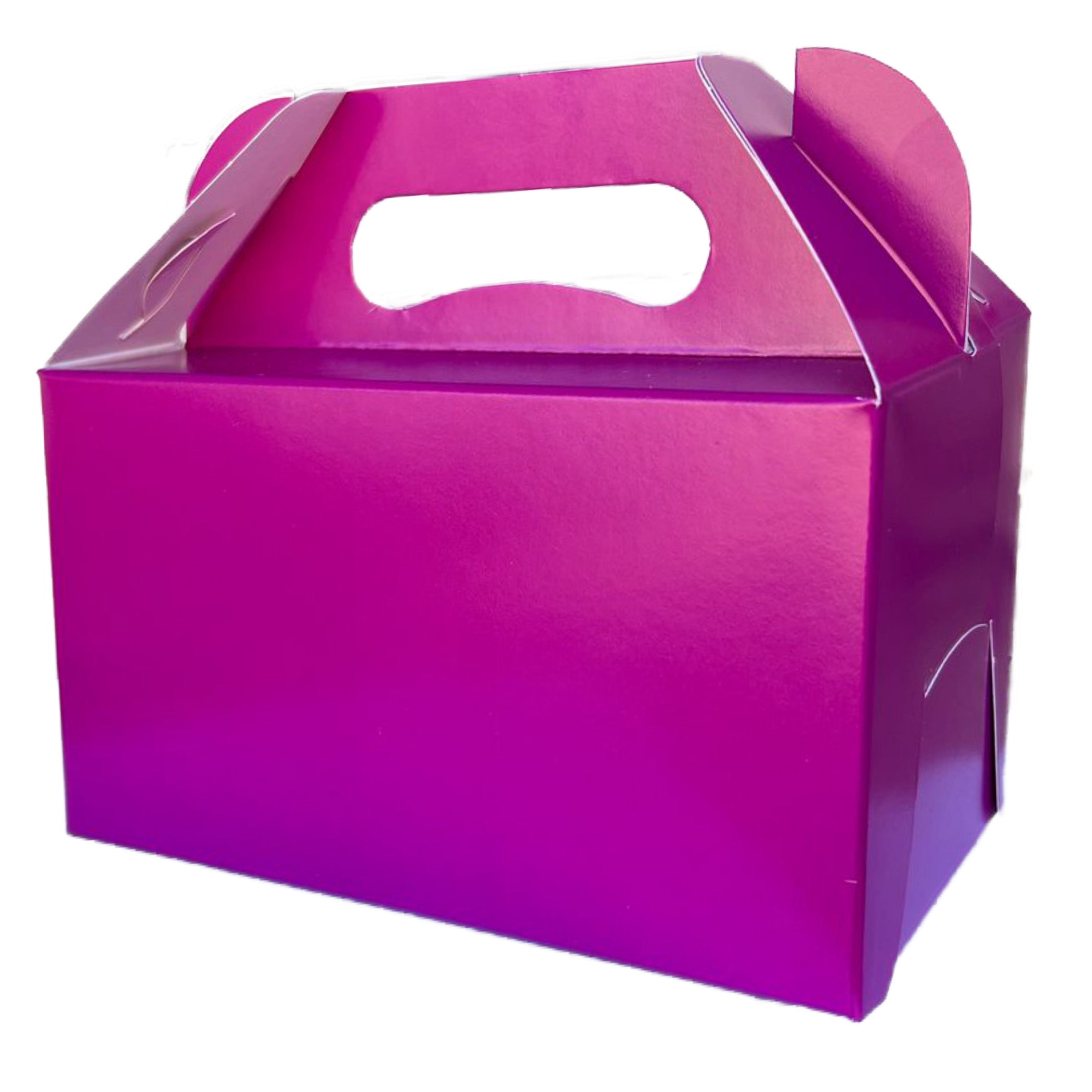 Lonchera Fiesta de Cartón (50 Unidades) | Caja para Dulces, Lunch y Repostería