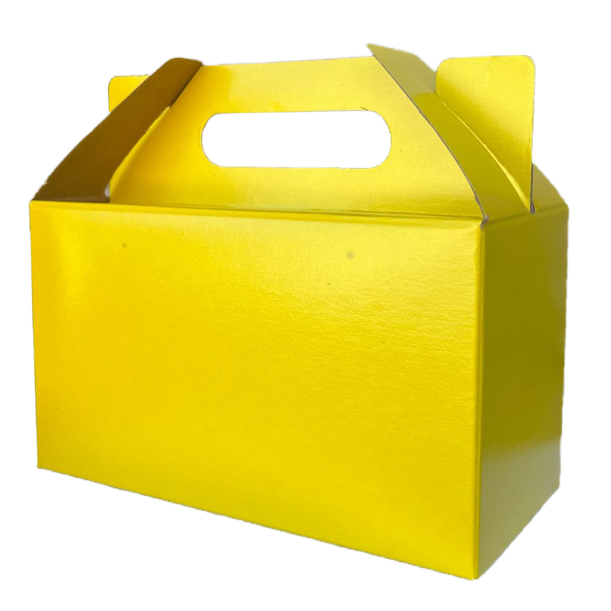 Lonchera Fiesta de Cartón (50 Unidades) | Caja para Dulces, Lunch y Repostería