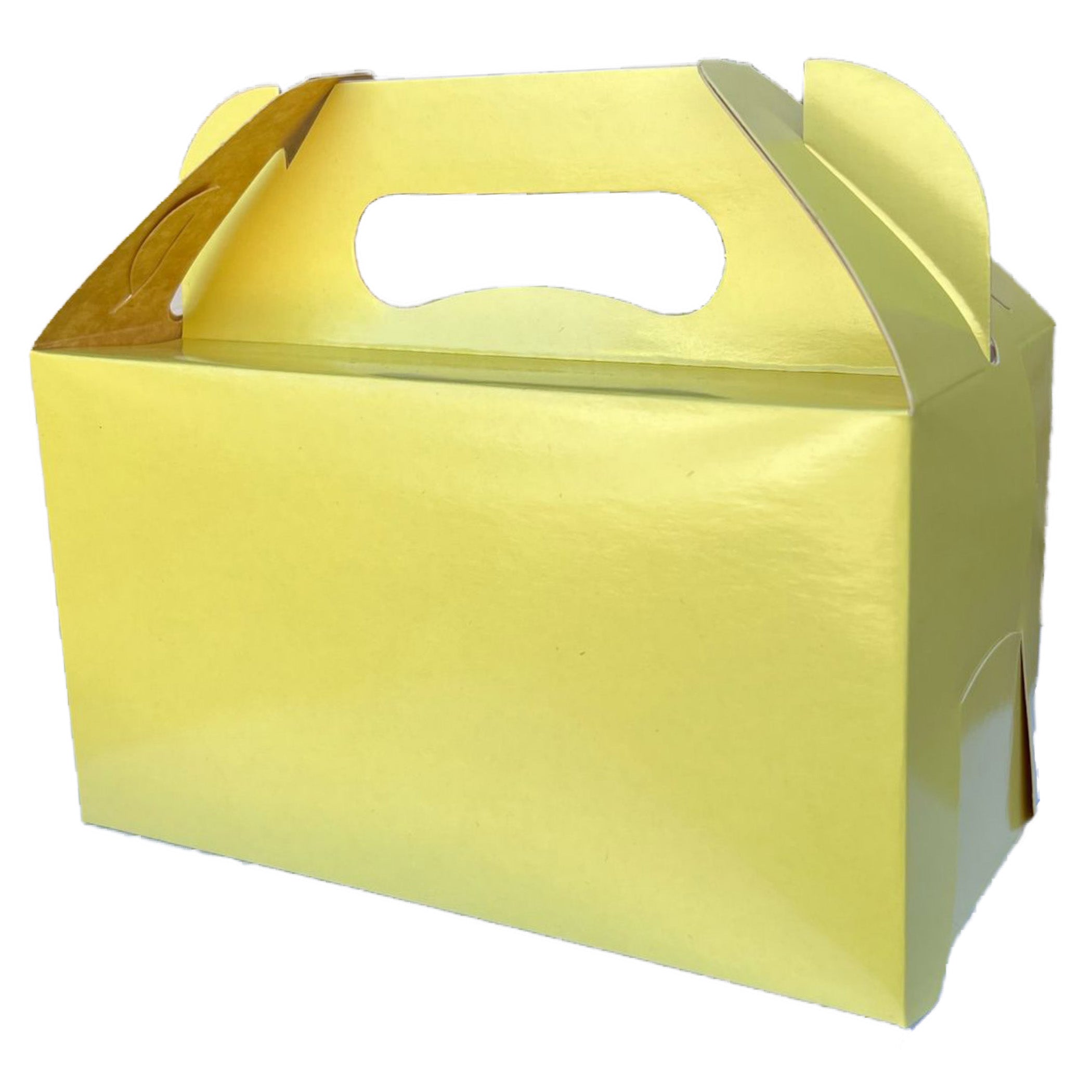 Lonchera Fiesta de Cartón (50 Unidades) | Caja para Dulces, Lunch y Repostería