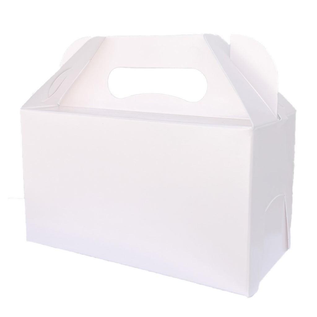 Lonchera Fiesta de Cartón (50 Unidades) | Caja para Dulces, Lunch y Repostería