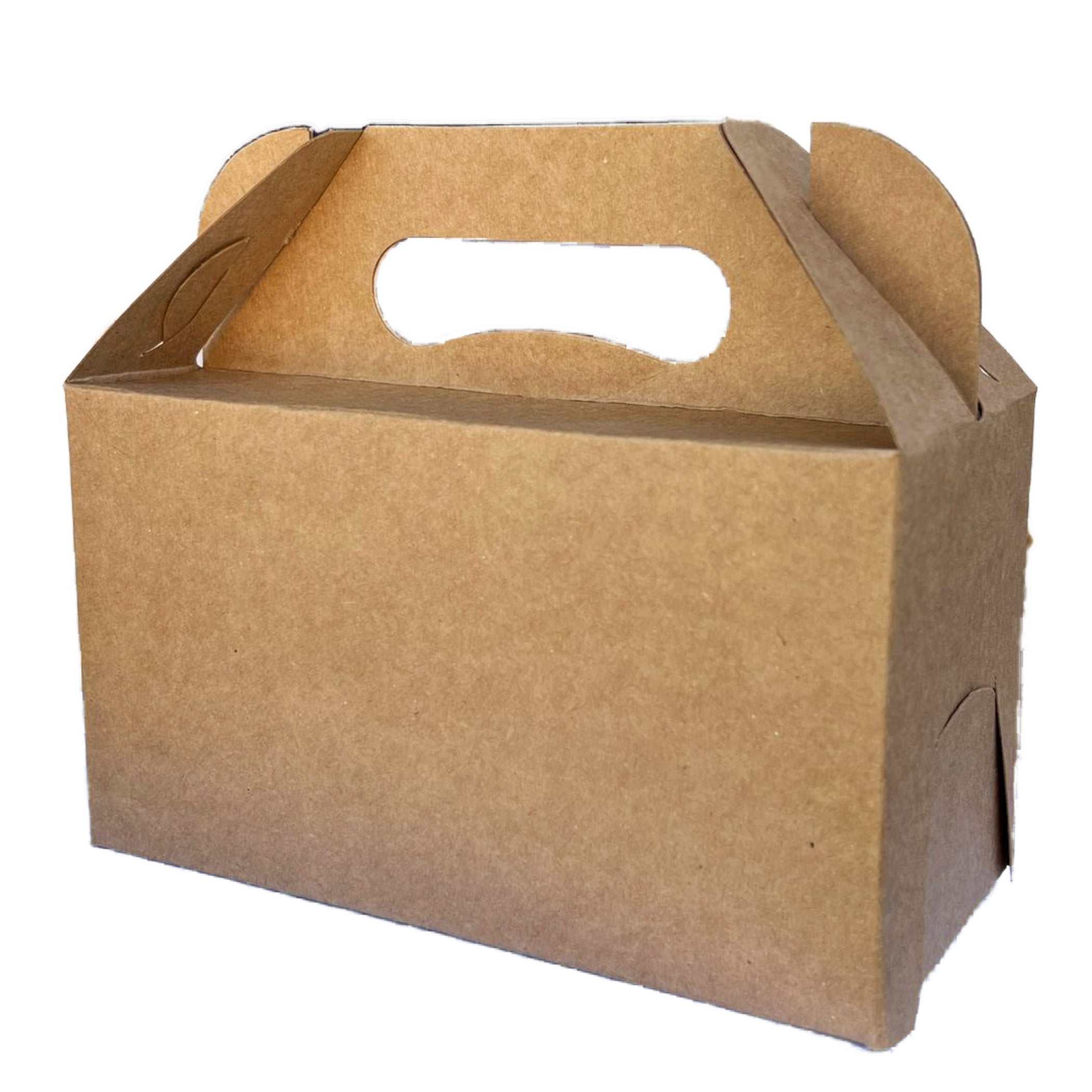 Lonchera Fiesta de Cartón (50 Unidades) | Caja para Dulces, Lunch y Repostería