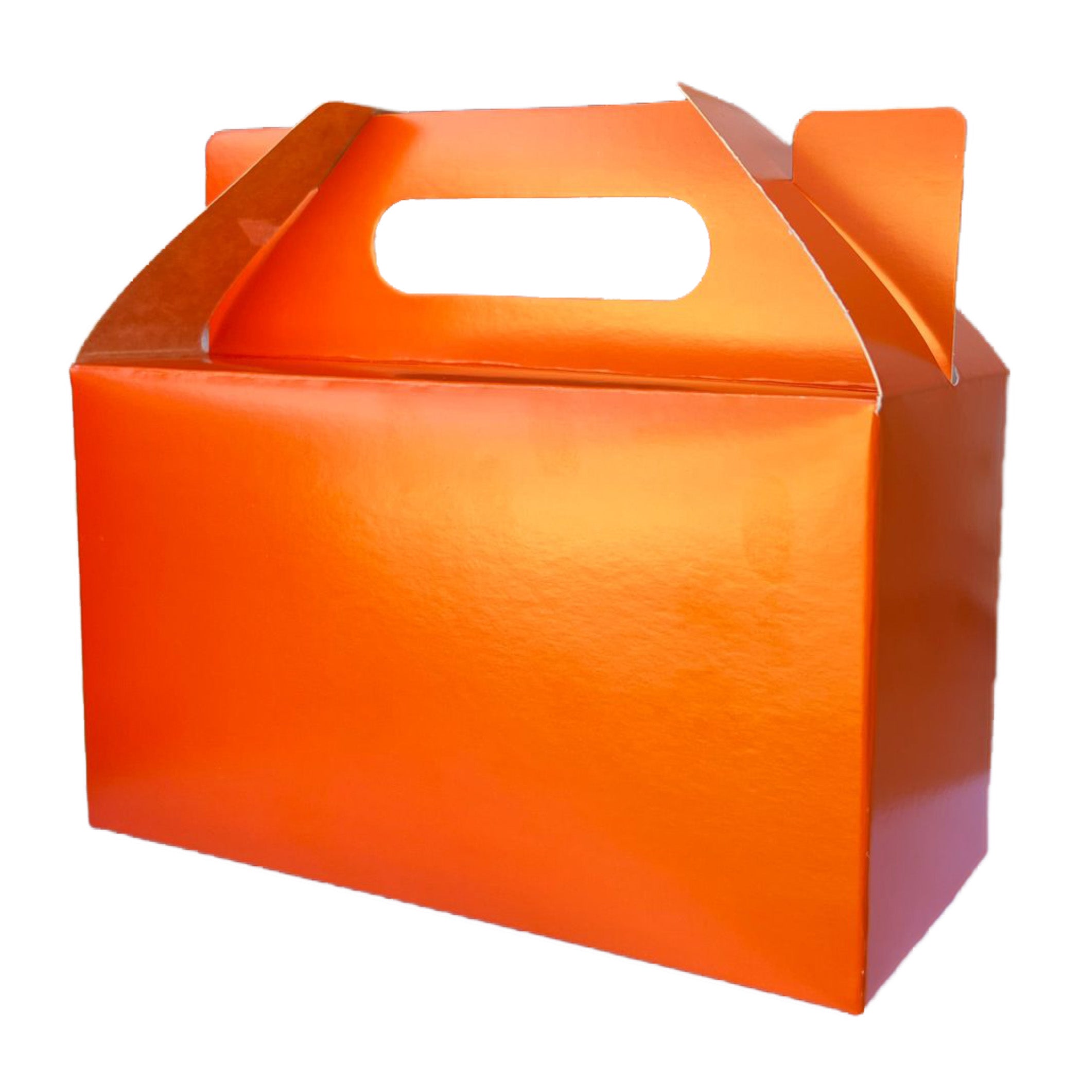 Lonchera Fiesta de Cartón (50 Unidades) | Caja para Dulces, Lunch y Repostería