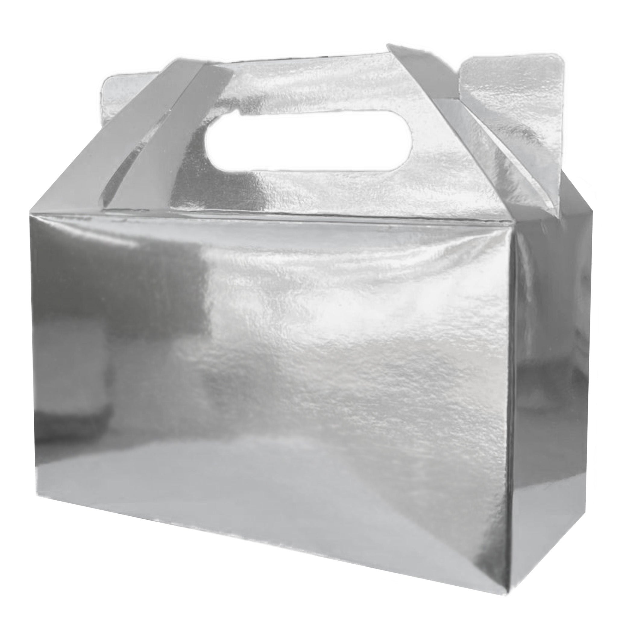 Lonchera Fiesta de Cartón (50 Unidades) | Caja para Dulces, Lunch y Repostería