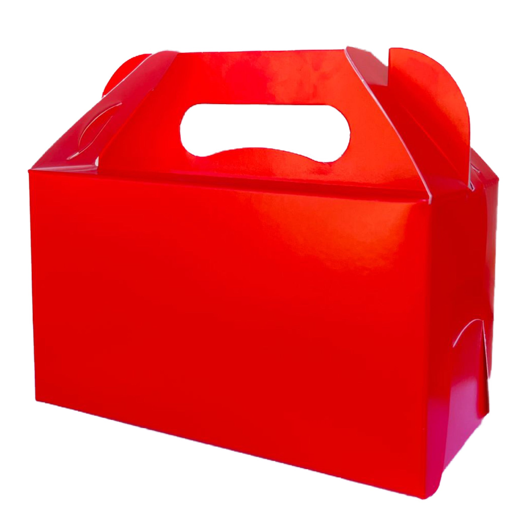 Lonchera Fiesta de Cartón (50 Unidades) | Caja para Dulces, Lunch y Repostería