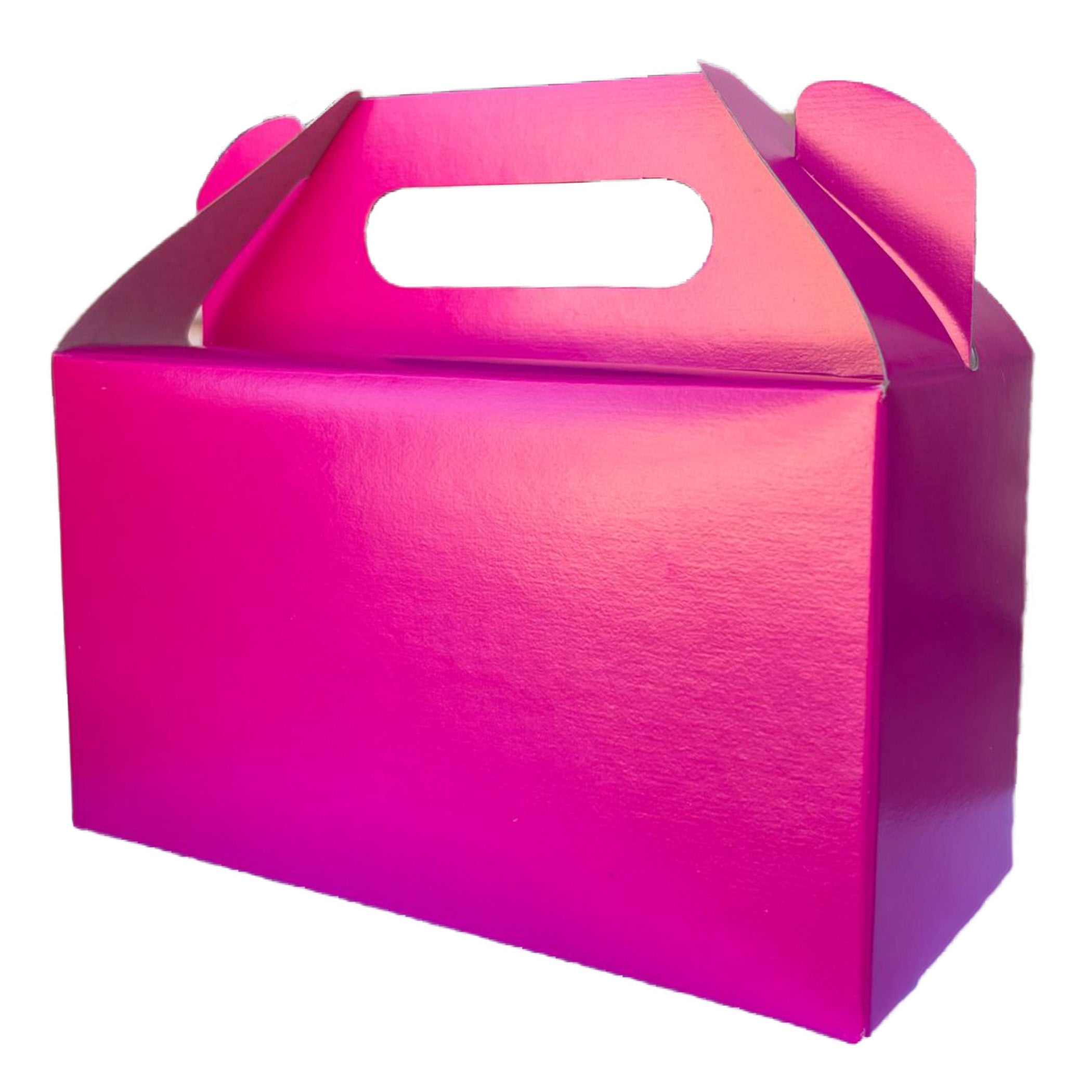 Lonchera Fiesta de Cartón (50 Unidades) | Caja para Dulces, Lunch y Repostería