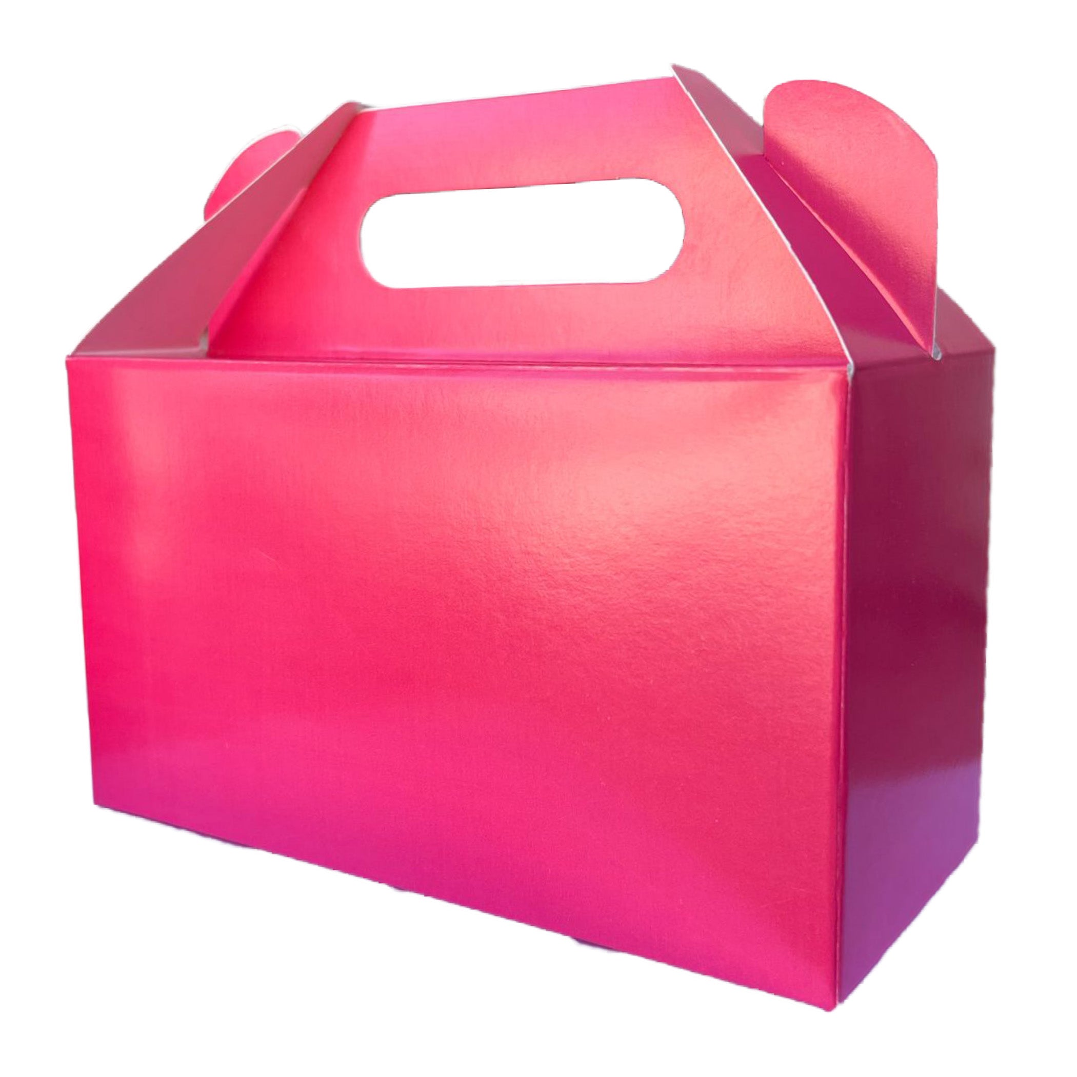 Lonchera Fiesta de Cartón (50 Unidades) | Caja para Dulces, Lunch y Repostería