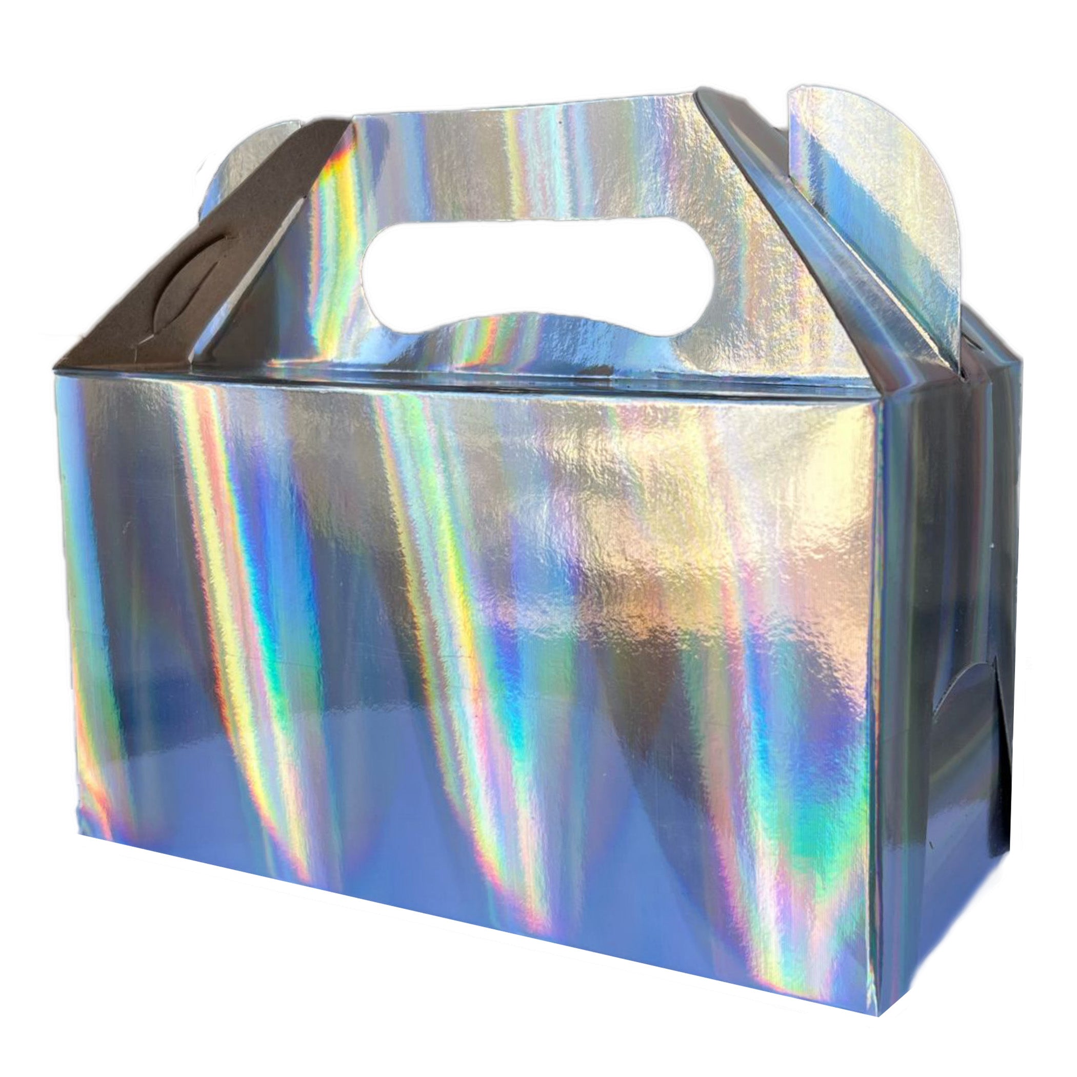 Lonchera Fiesta de Cartón (50 Unidades) | Caja para Dulces, Lunch y Repostería