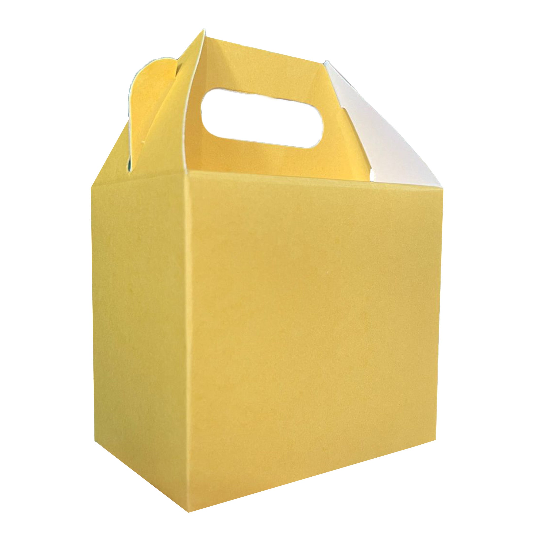 Mini Lonchera de Cartón (50 Unidades) | Caja para Postres, Dulces y Lunch